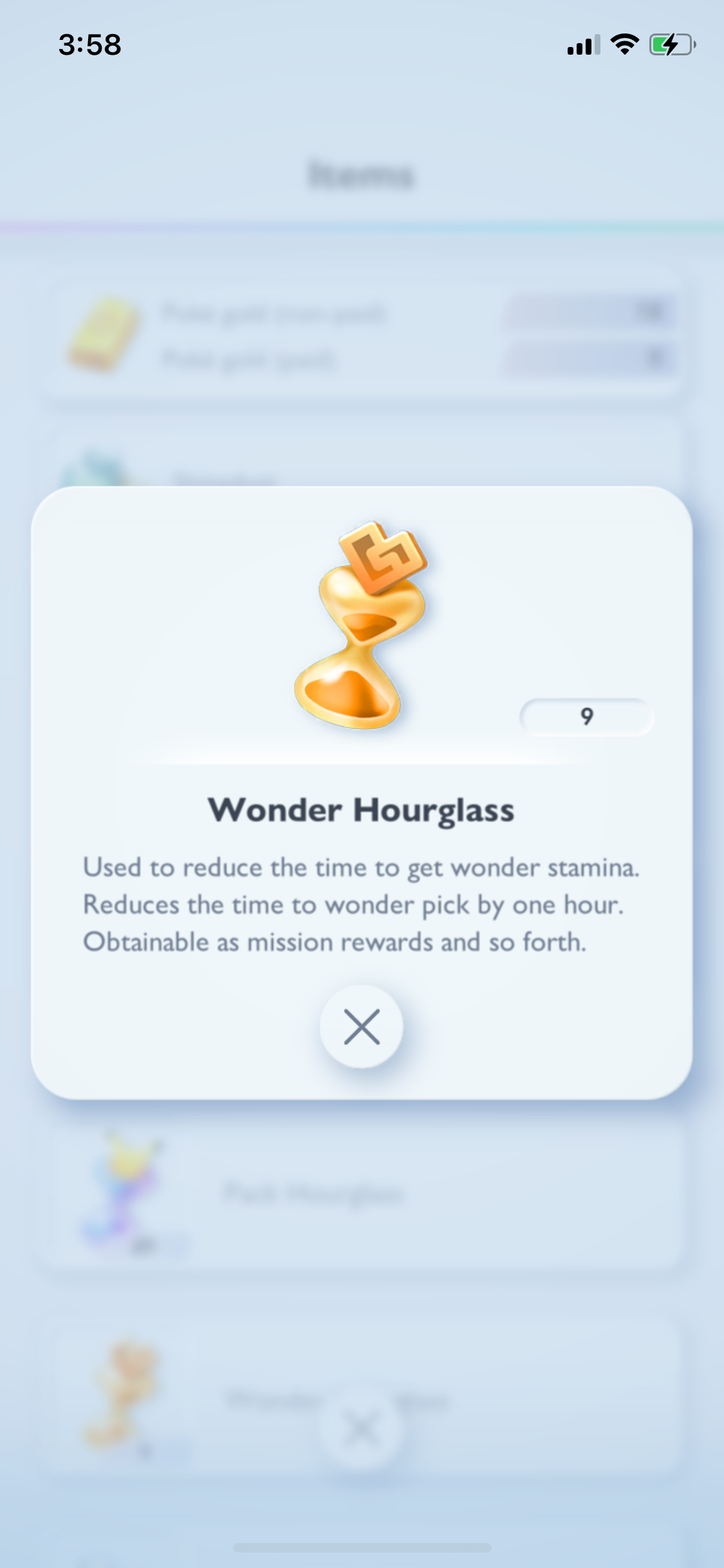 Wonder Pick Example